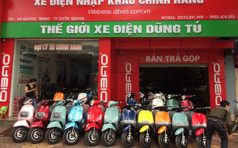 mở cửa hàng xe máy điện cần bao nhiêu vốn